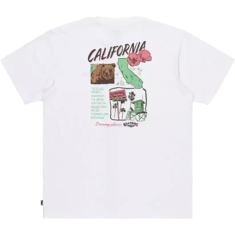 Maglietta Billabong Dreamy Place White
