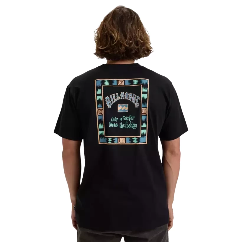 T-Shirt Billabong Know The Feeling Black