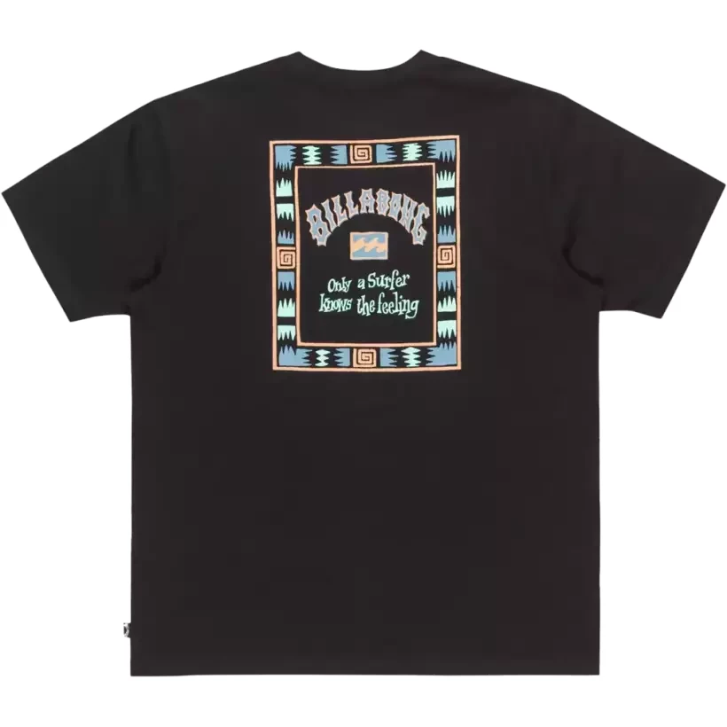 Maglietta Billabong Know The Feeling Black