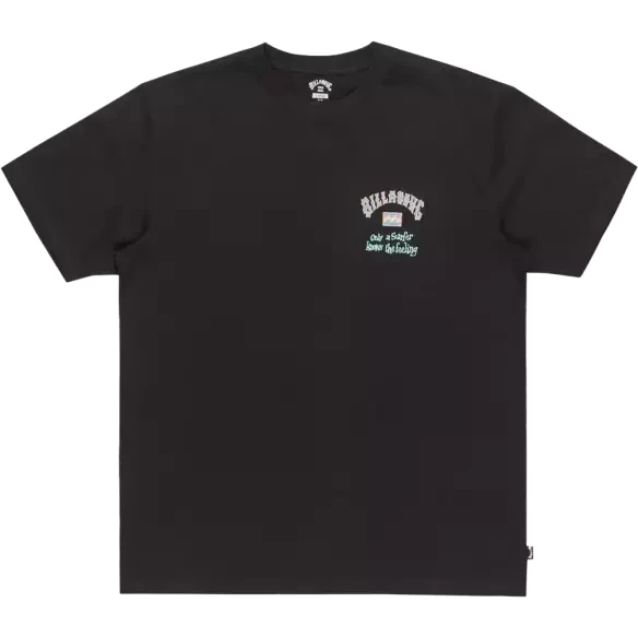 Maglietta Billabong Know The Feeling Black