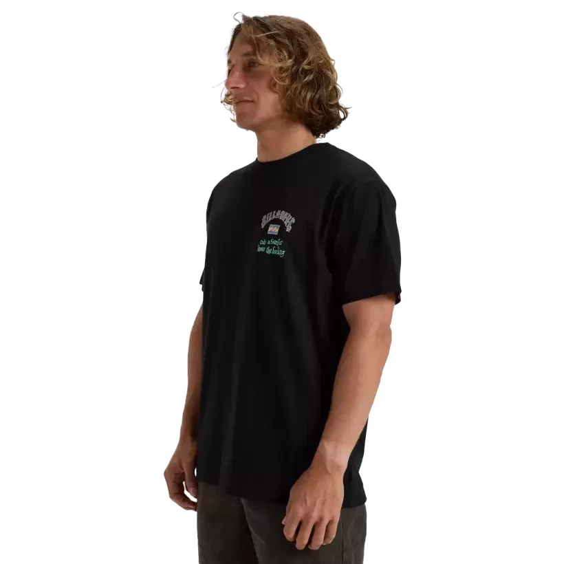 Maglietta Billabong Know The Feeling Black