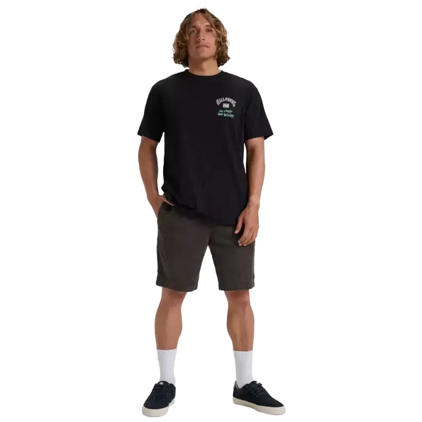 Maglietta Billabong Know The Feeling Black