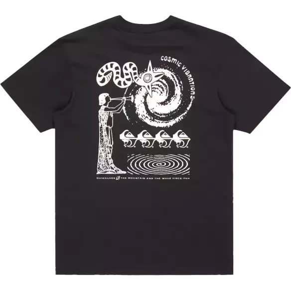 T-shirt Quiksilver Ev Cosmic Vibration black