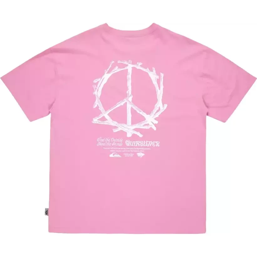 Tee Shirt quiksilver Tree Connection Violet