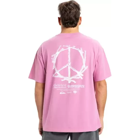 Tee Shirt quiksilver Tree Connection Violet