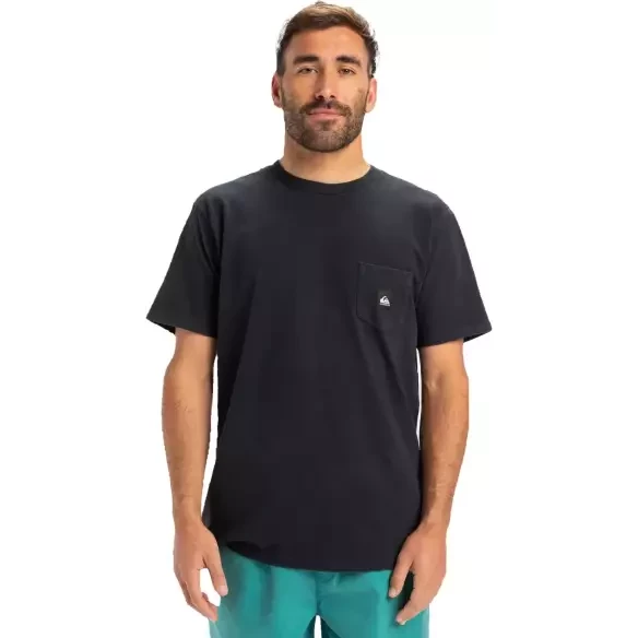 T-shirt Quiksilver Salt Water Black