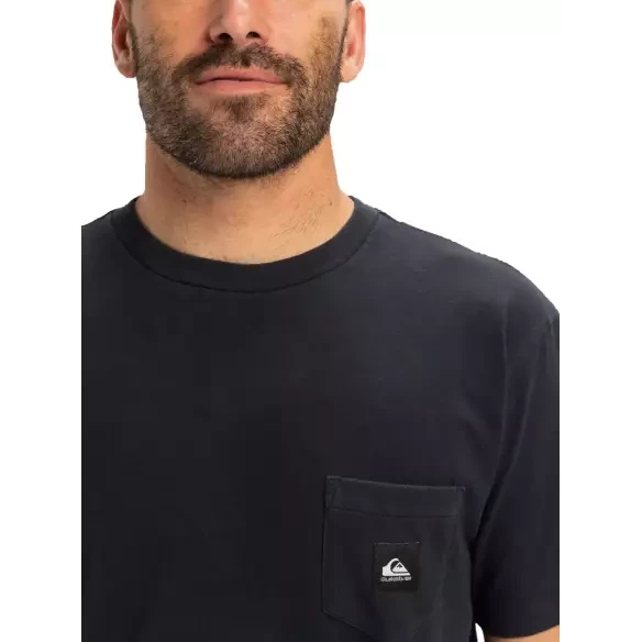 T-shirt Quiksilver Salt Water Black