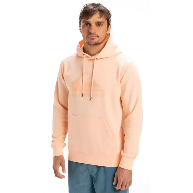 Felpa  Quiksilver Comp Logo Peach Parfait