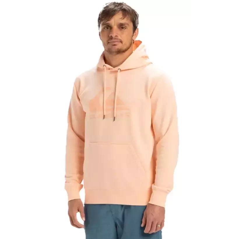 Felpa  Quiksilver Comp Logo Peach Parfait