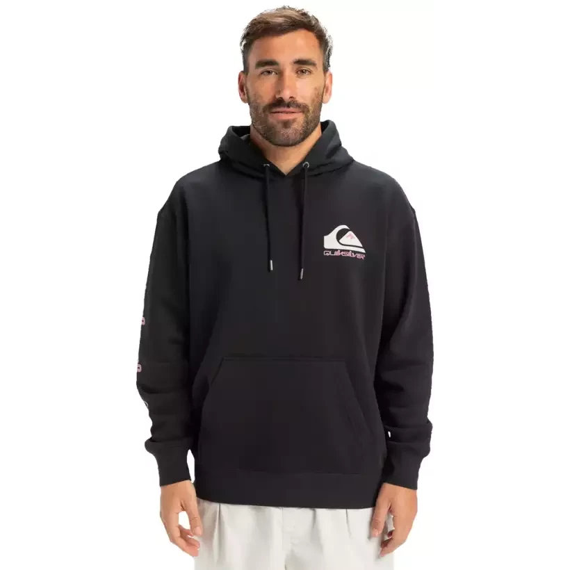 Felpa  Quiksilver Omni Logo Black