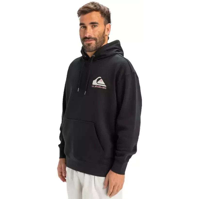 Suéter Quiksilver Omni Logo Black