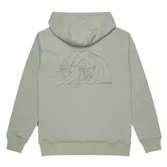 Felpa  Quiksilver Graphic Chinois Green 2