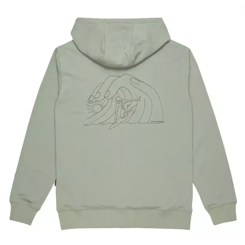 Sudadera Quiksilver Graphic Chinois Green