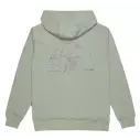 Felpa  Quiksilver Graphic Chinois Green
