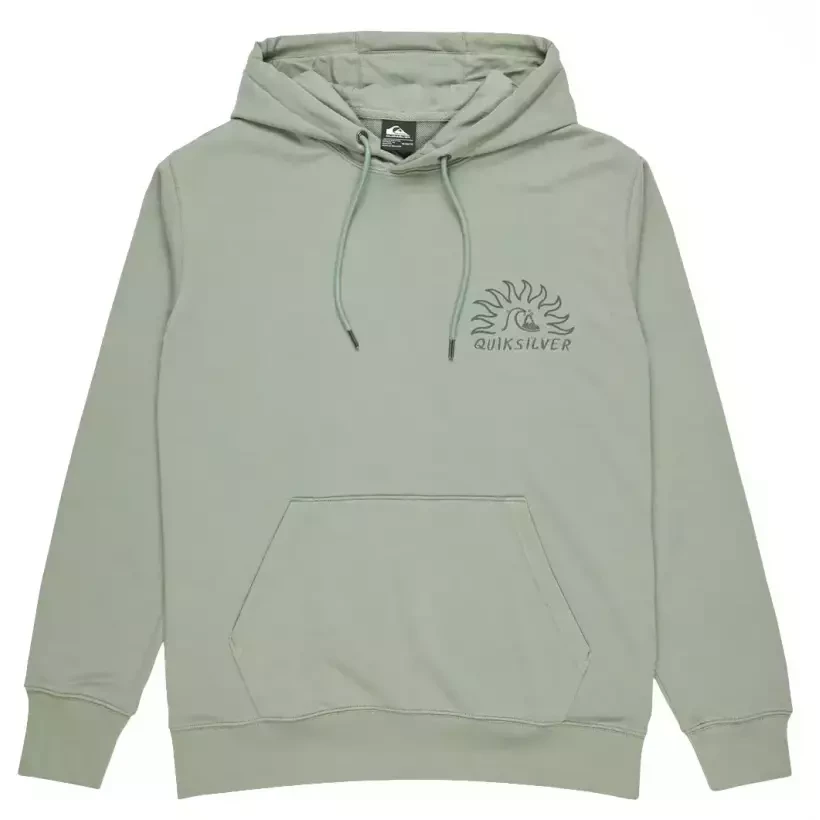 Sweat-shirt  Quiksilver Graphic Chinois Green