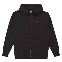 Sweatshirt Quiksilver Salt Water Zip Black