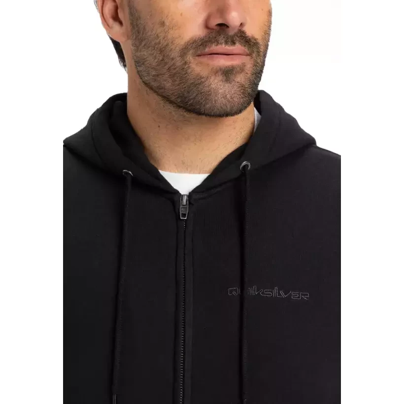 Sweat-shirt  Quiksilver Salt Water Zip Black