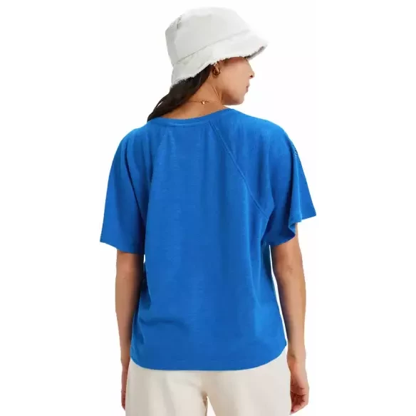 T-Shirt Roxy Time For Palm Tree Dazzling Blue