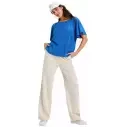 T-Shirt van Roxy Time For Palm Tree Dazzling Blue