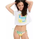 T-Shirt van Roxy Atlas Bright White Byron Bay
