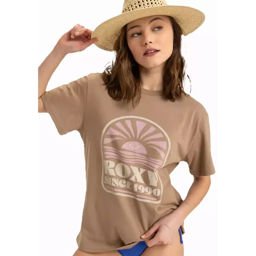 Camiseta Roxy Hangloose Poster Portabella