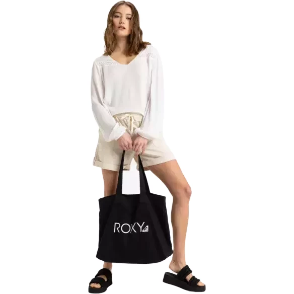 Strandtasche Roxy Go for It anthracite