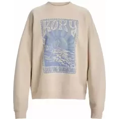 Roxy Lineup Parchment Sweatshirt