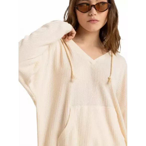 Suéter Roxy Surf Ocean Drive Parchment