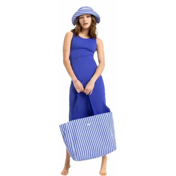 Strandtas Roxy Crowded Beachfront Dazzling Blue