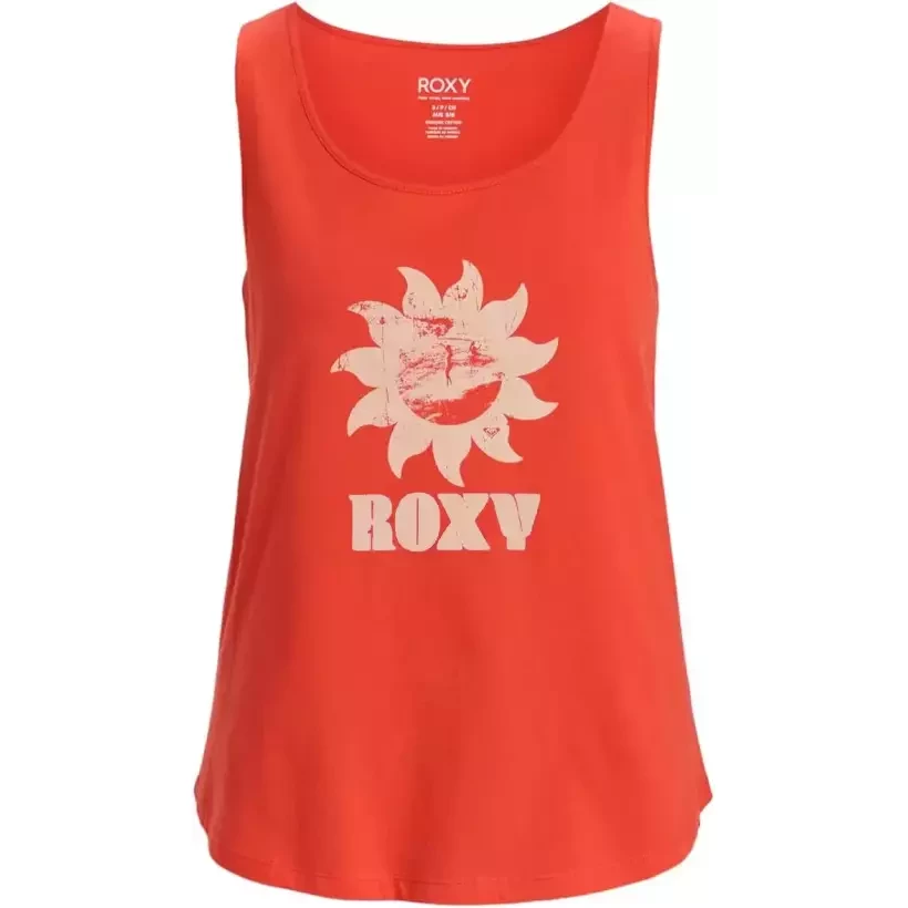 Camiseta Roxy Surfclassic Poppy Red