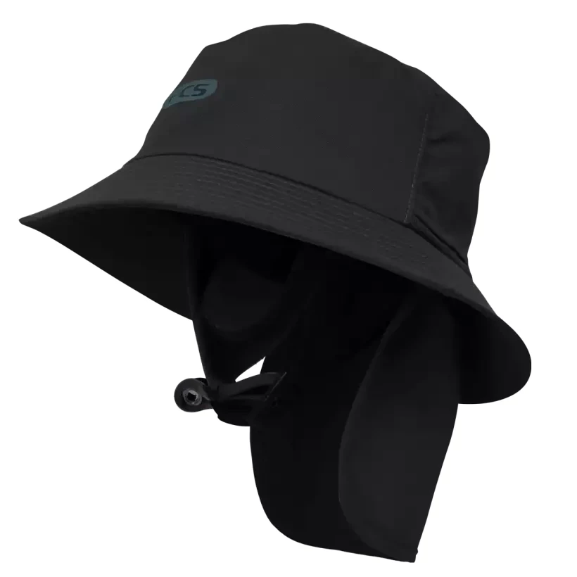 Hut FCS Surf Bucket Hat Black/Teal