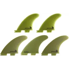FCSII Carver Neo Glass Eco tri-quad fins