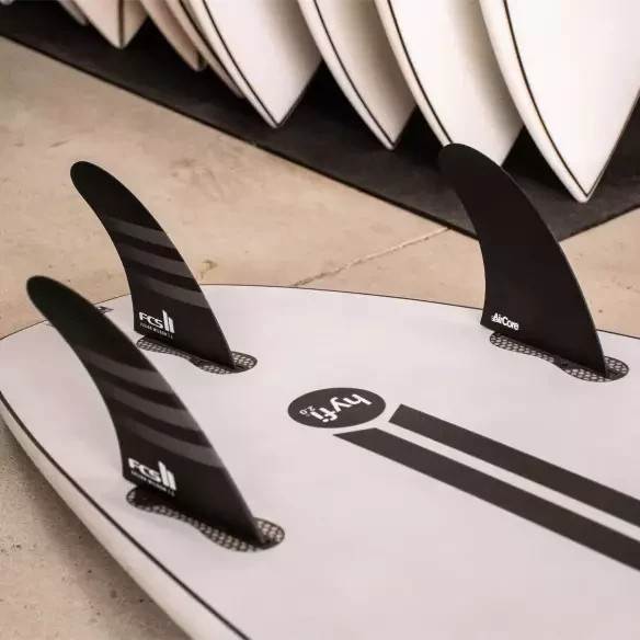 Quilhas surf FCS II Julian Wilson AirCore Black/Black