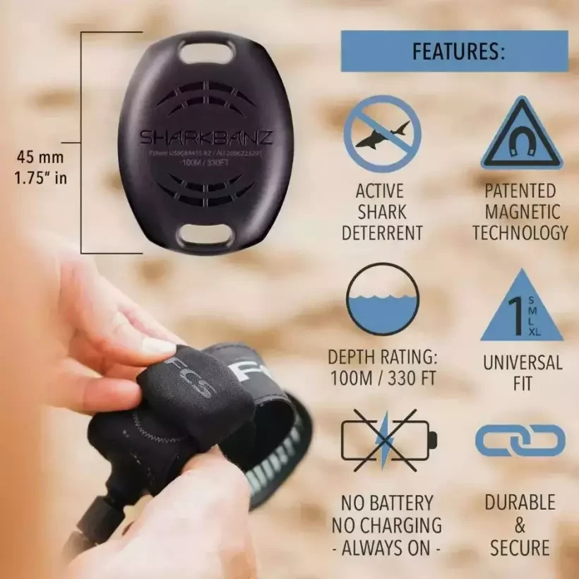 Haai Afweermiddel FCS POD x Sharkbanz