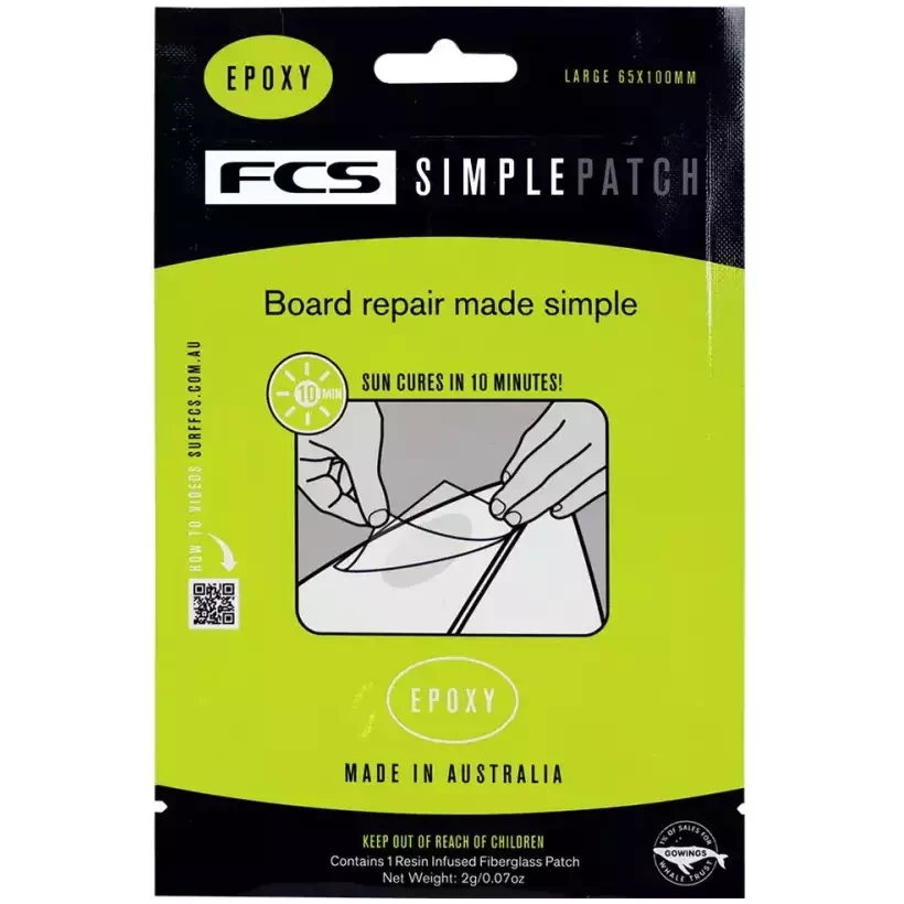Reparaturset FCS Simple Patch Epoxy Large
