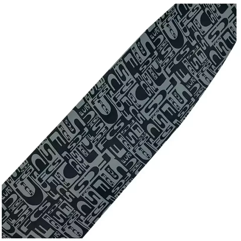 Sacca FCS Stretch Cover Longboard Monogram Coal/Lime