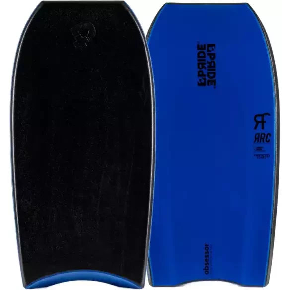Bodyboard Pride Obsessor PP Radial Flex RRC Varial Black/ Electric Blue