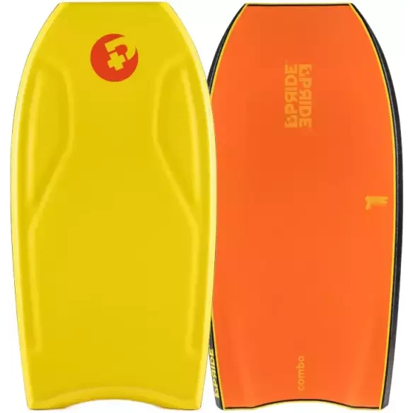 Bodyboard Pride Combo PE HD Recycled Yellow/ Orange