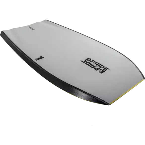 Bodyboard Pride Stereo PE HD Recycled Yellow/ White