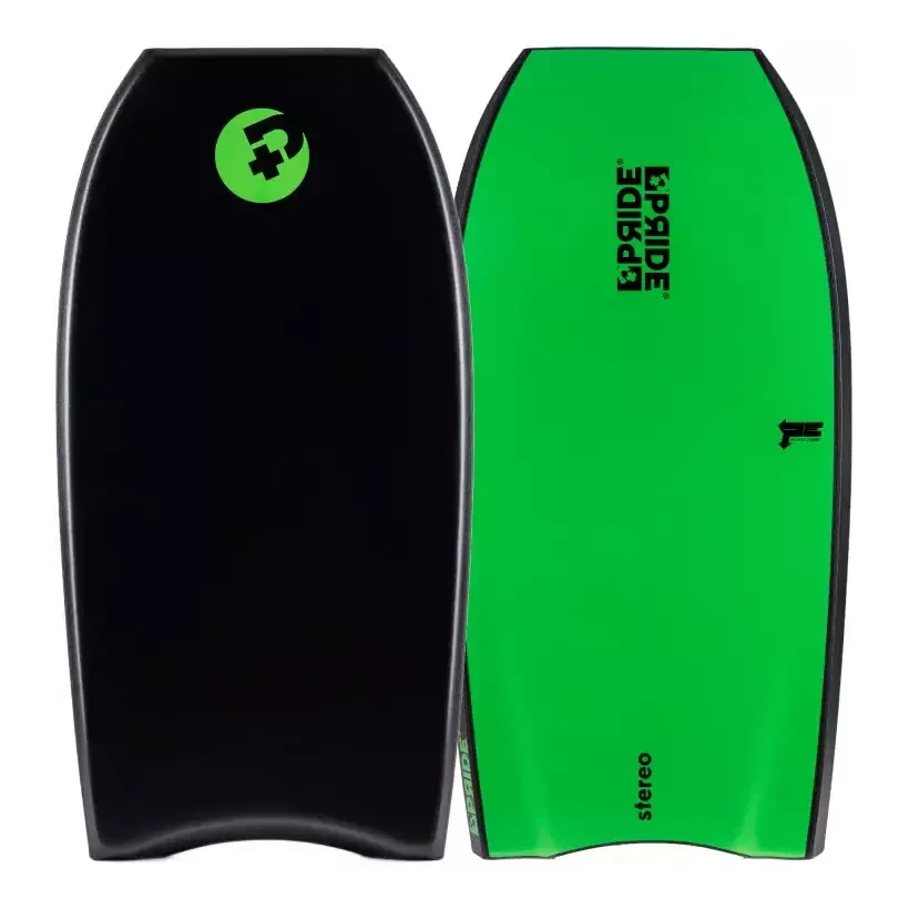 Bodyboard Pride Stereo PE HD Recycled Black/ Green