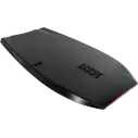 Bodyboard Pride Stereo PE HD Recycled Red/ Metalic Dark Grey