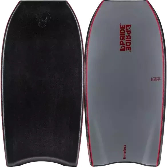 Bodyboard Pride Timeless Liteflex PP + HD Black/ Silver