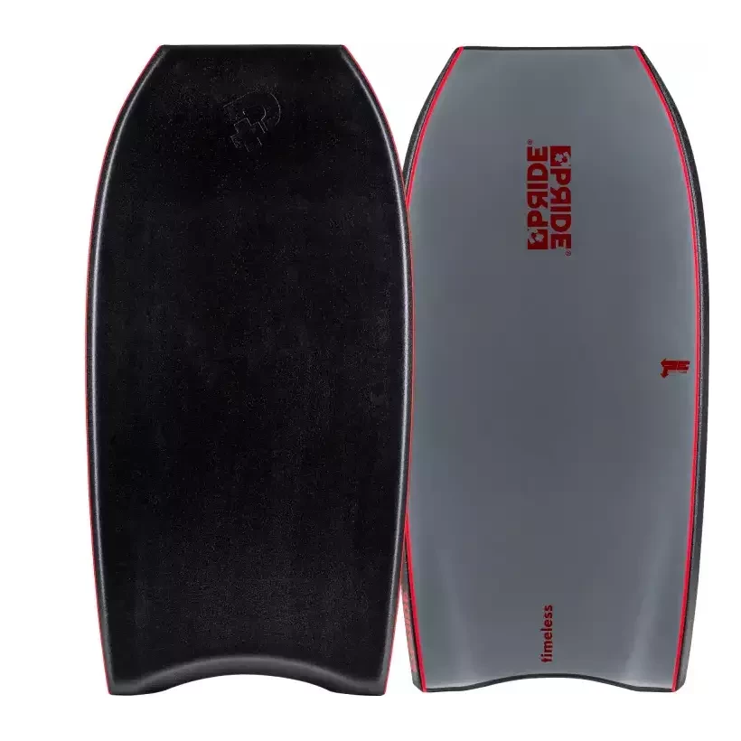 Bodyboard Pride Timeless PE HRC Recycled Black/ Silver