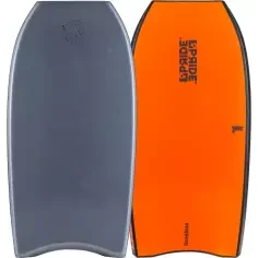 Bodyboard Pride Timeless PE HRC Recycled Grey/ Orange