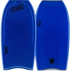 Prancha de bodyboard Hardy Shapes Punk Anarchy Mini Quad Kinetic PP Dark Blue