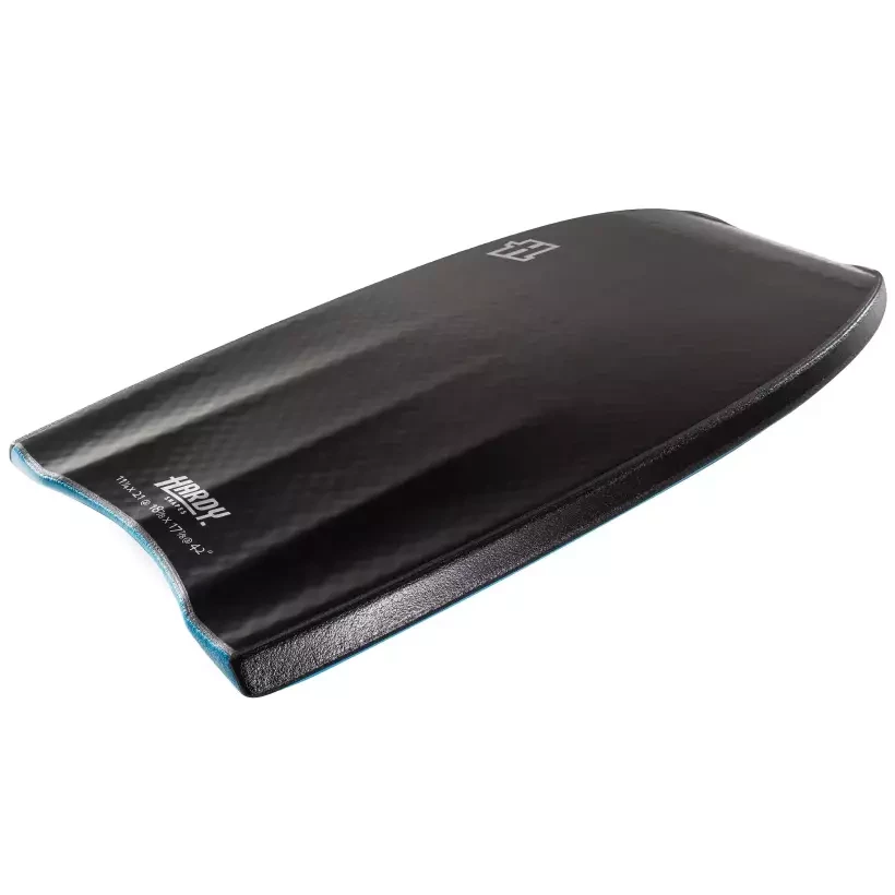 Bodyboard Hardy Shapes Ryan Hardy Pro Mini Quad Concave Kinetic PP Aqua Blue/Black