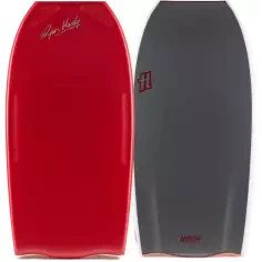 Planche de bodyboard Hardy Shapes Ryan Hardy Pro Kinetic PP Bat Tail Red/Grey