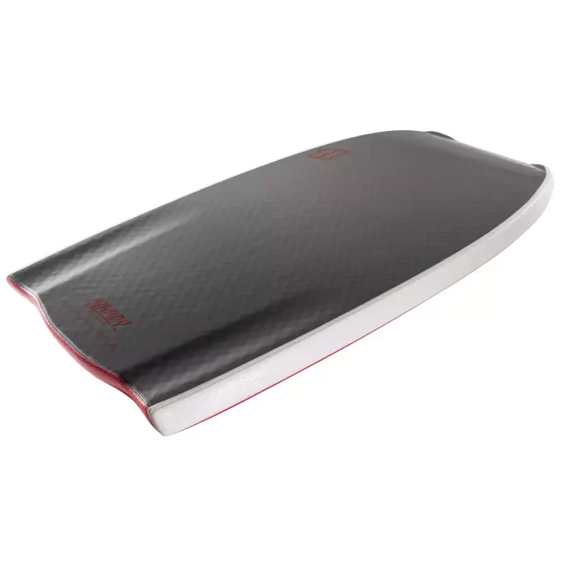Prancha de bodyboard Hardy Shapes Ryan Hardy Pro Kinetic PP Bat Tail Red/Grey
