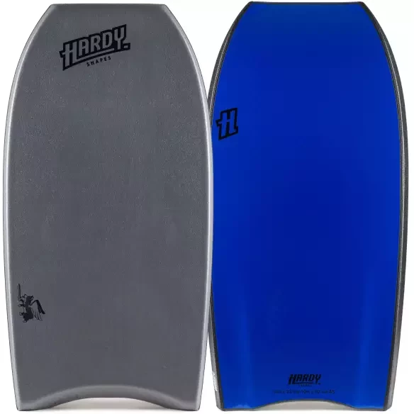 Tabla de Bodyboard Hardy Shapes Corgie PP Volume + Grey/Electric Blue
