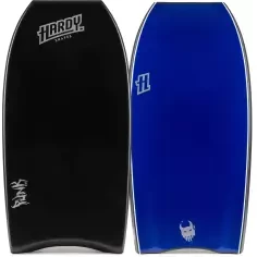 Planche de bodyboard Hardy Shapes Charger Punk PE Double Stringer Black/Dark Blue